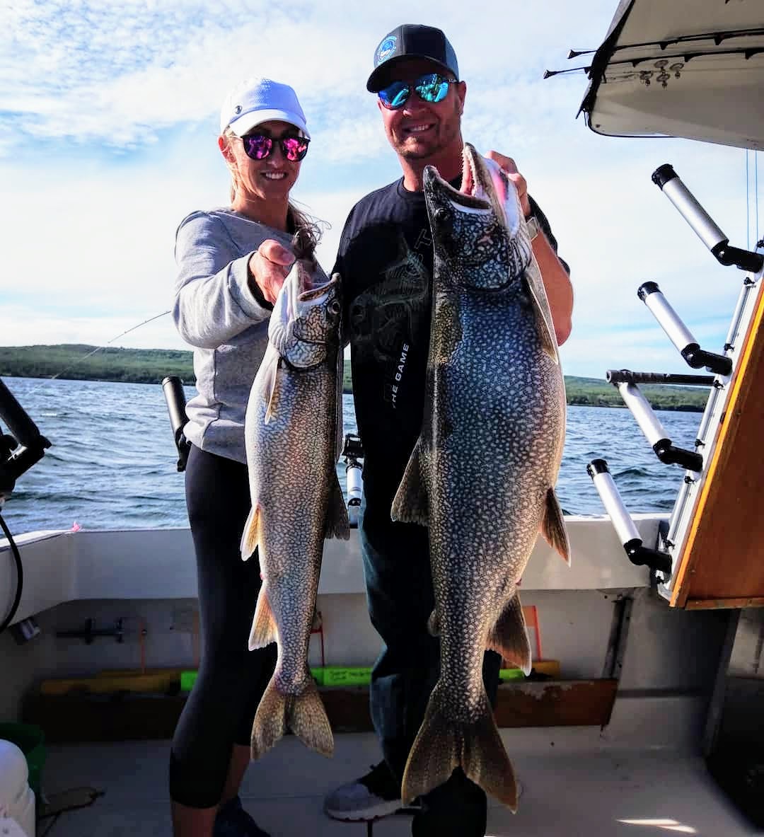 Lake Superior Charter Fishing - Lake Trout, Salmon, and Walleye 